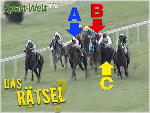 Klarer Favorit bei Folge 9 des Renn-Rätsels!