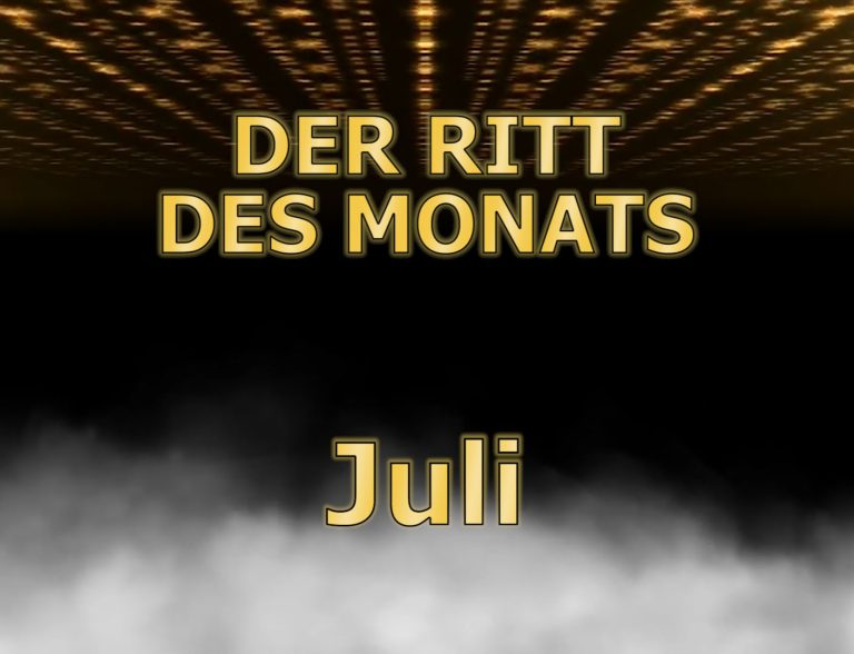 Überraschungsergebnis beim Ritt des Monats