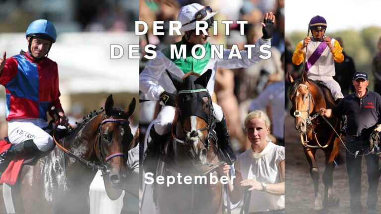 Hier ist Ihr Ritt des Monats September