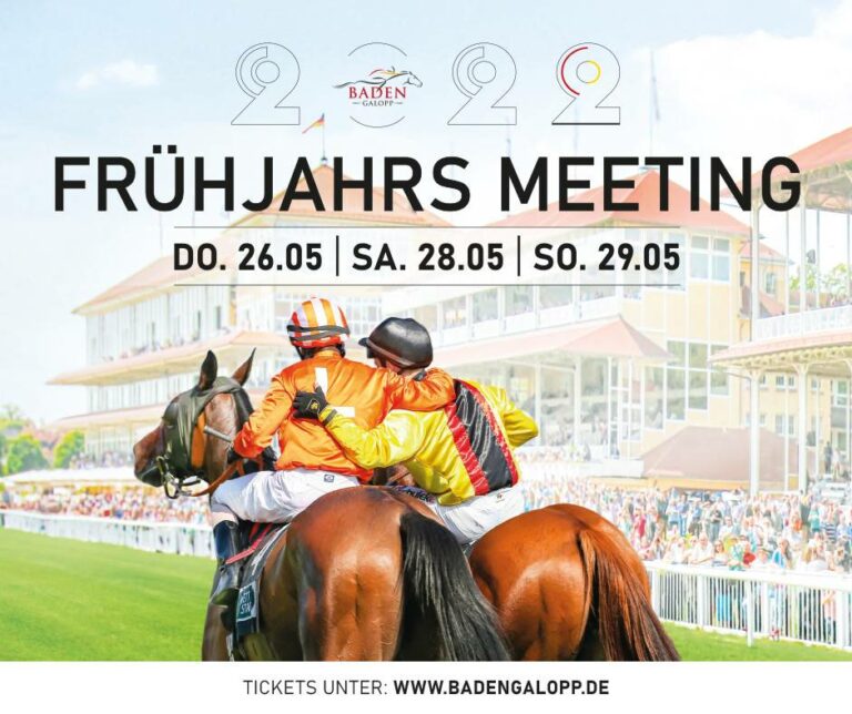 Frühjahrsmeeting: Grupperennen morgen zu?
