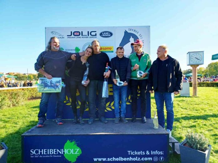 Die Siegerrunde in Leipzig