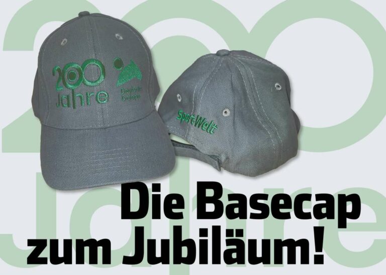 Basecap aus der Sport-Welt Edition