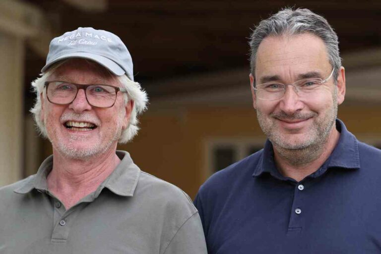 H. von Finck (Wiedingen) und G. Baum (Brümmerhof)