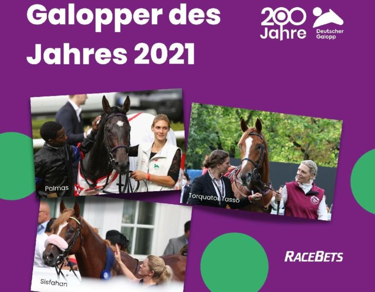 Start zur Wahl „Galopper des Jahres 2021“