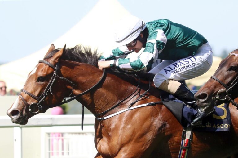 Magical Lagoon beim Sieg in Ascot (galoppfoto.de)