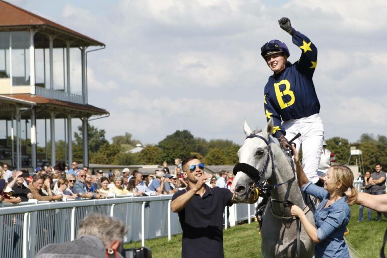 Sussex Solo nach dem Sieg in Baden-Baden