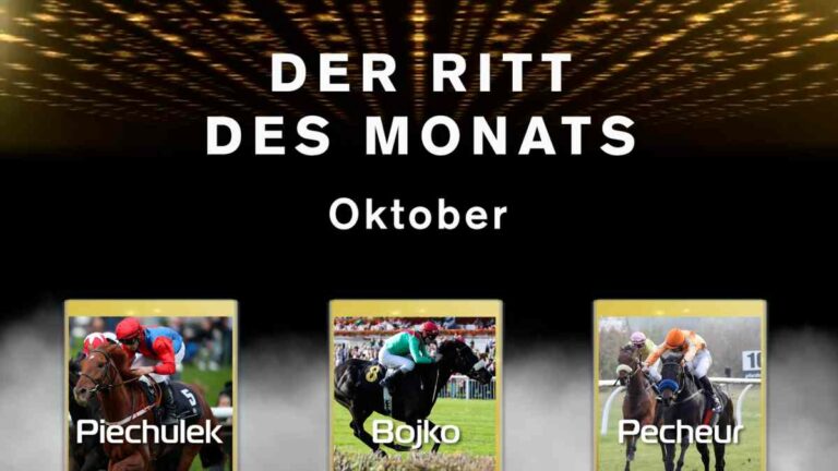 Hier ist Ihr Ritt des Monats Oktober 2022