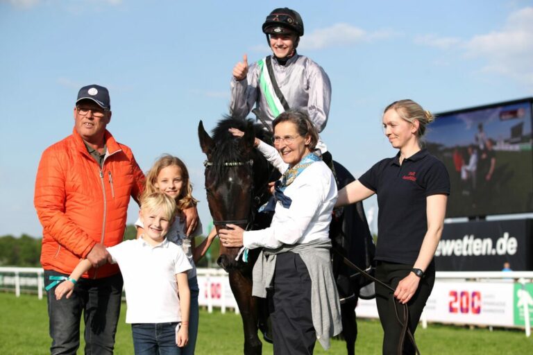 Weracruz nach dem Sieg im Listenrennen