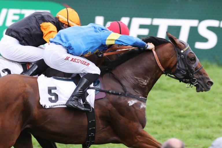 Zerostress bei seinem Sieg in der Goldenen Peitsche