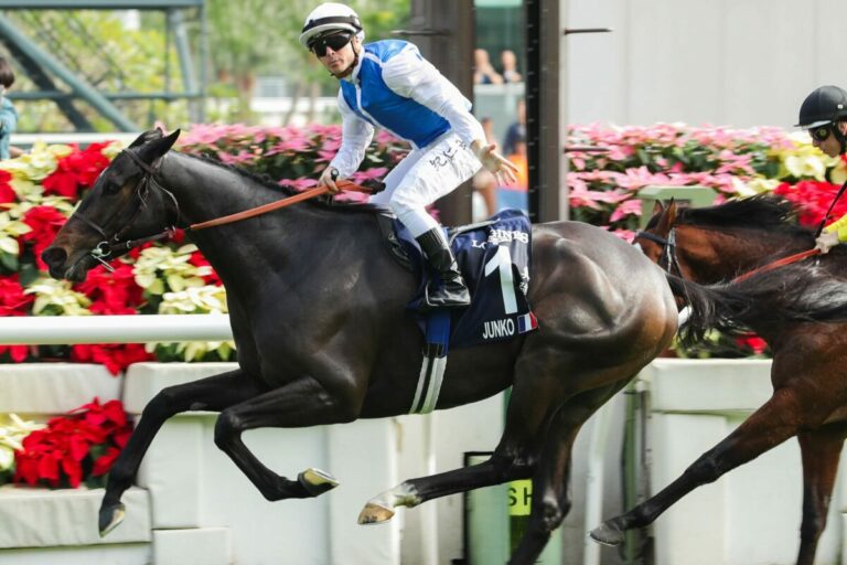 Junko gewinnt in der Vase (Foto: Hong Kong Jockey Club)
