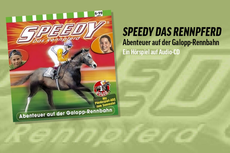 Für Kids in der Urlaubszeit: Pferde-Hörspiel Speedy im Shop