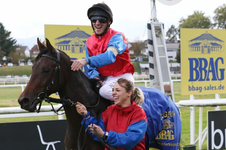 Winterkönigin Shagara mit Nennung für den Prix Saint-Alary