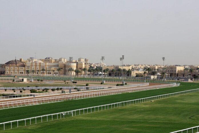 Die Rennbahn in Doha
