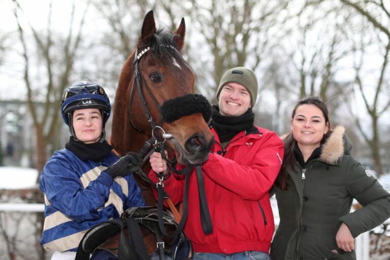 Mister Applebee und Team nach dem Sieg in Dortmund
