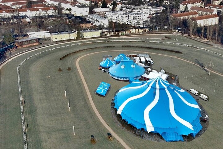 Circus-Pläne auf der Galopprennbahn Dresden