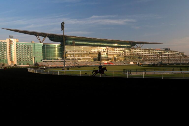 Die Rennbahn in Meydan Foto: turfstock.com