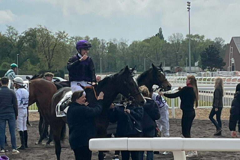 Soraya Maxima nach dem Sieg in Mons