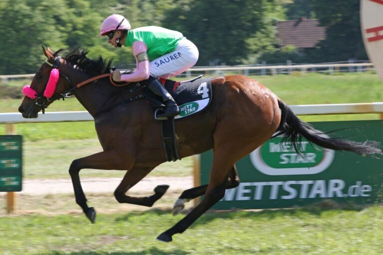 Favoritin Saman eröffnet Hasslocher Renntag