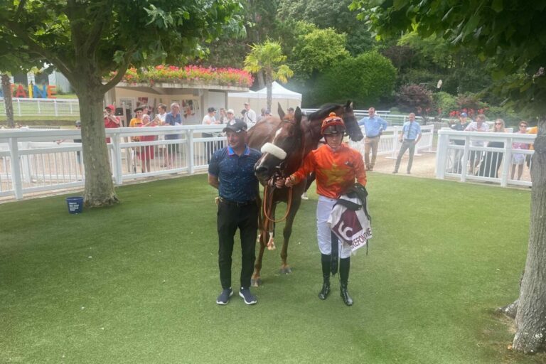Lalou Start-Ziel für Stall Goldener Stern in Clairefontaine