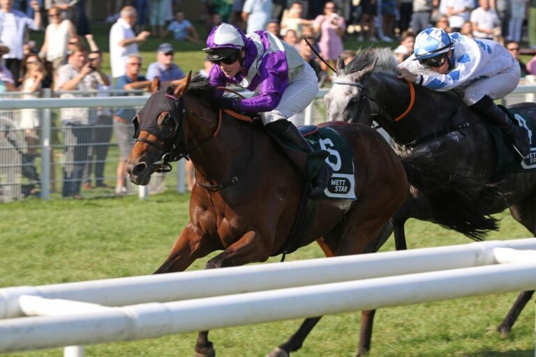 Narokan siegt unter Sibylle Vogt