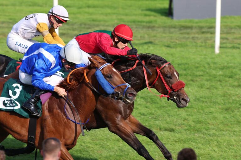 Nishiki Kamuro nach Boysens Husarenritt zum Abschluss vorne