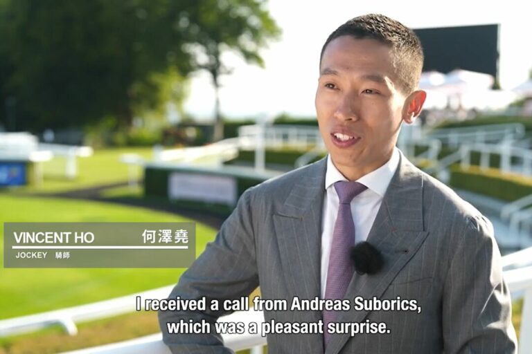Zur Diana: Interview mit Vincent Ho auf Webseite des Hong Kong Jockey Club
