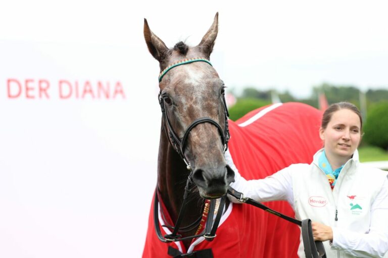 Erle nach dem Sieg im 166. Henkel-Preis der Diana