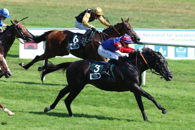 Moon power ganz stark – Trainerin lobt den Jockey