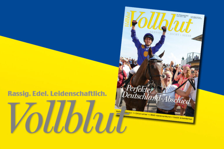 Druckfrisch eingetroffen – Die neue VOLLBLUT – Jetzt bestellen!