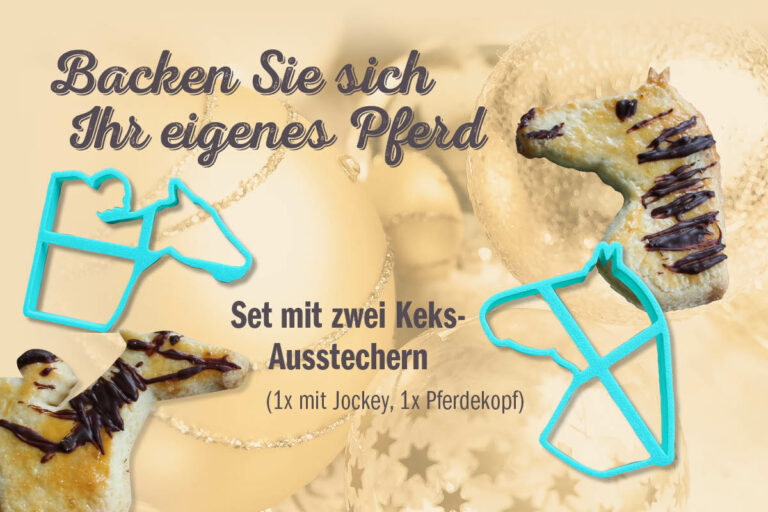Backen Sie sich doch mal Ihr eigenes Pferd – Keks-Ausstecher der Sport-Welt