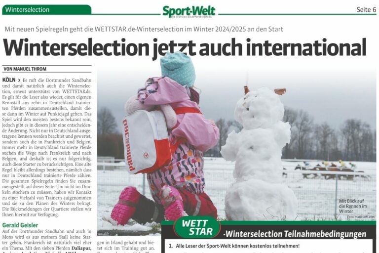 In der Sport-Welt: Die große Winterumfrage bei den Trainern