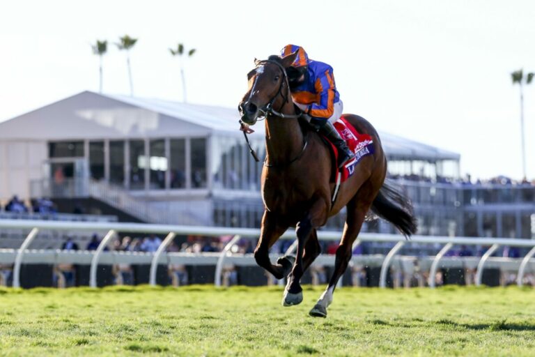 Lake Victoria im Juvenile Fillies Turf eine Klasse für sich