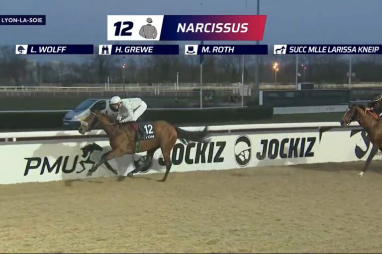 Zweiter Sieg nach Quartierwechsel: Narcissus siegt erneut in Lyon