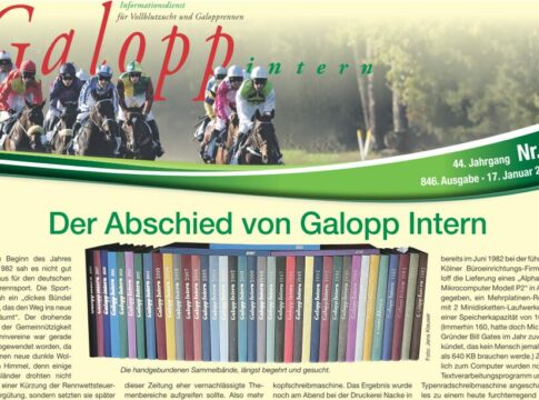 Galopp Intern letzte Ausgabe