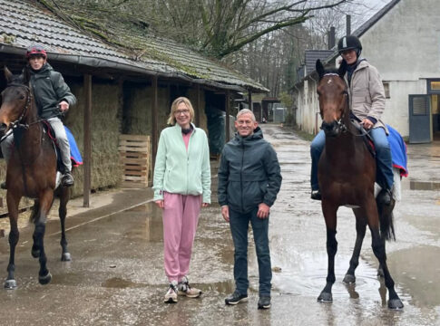 Andreas Helfenbein, Dr. Alexandra Margarete Renz, Terry Hellier und Sandra Mergenbaum (v.li.)