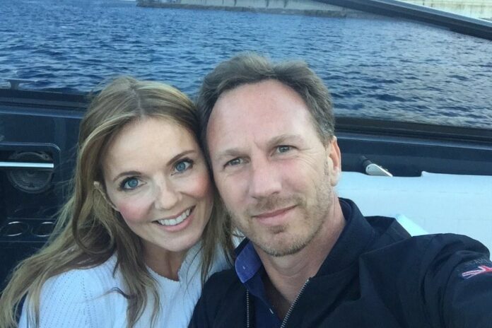 Geri und Christian Horner (Foto: X)