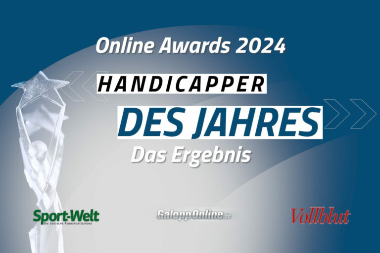 Sie haben gewählt – Der „Handicapper des Jahres“ ist…