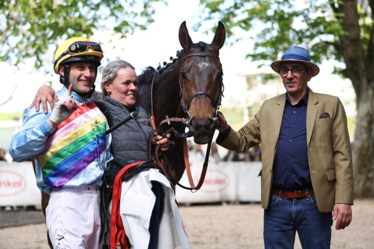 Tramina hat alles gegen sich gewinnt aber trotzdem mit Ricupa