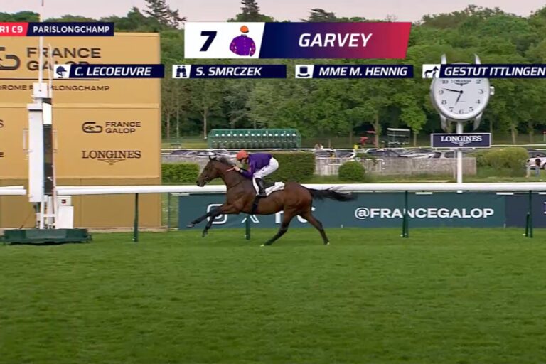 Erstauftritt im Handicap – Garvey gewinnt für Smrczek in ParisLongchamp