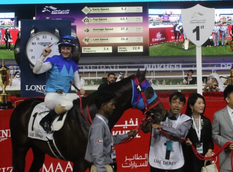 UAE Derby nach Kampf durch Admire Daytona nach Japan