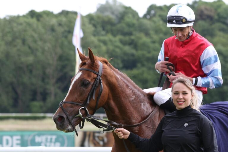 Alles richtig gemacht: Cadeddu und Fantastico nicken bei Debüt gleich ein