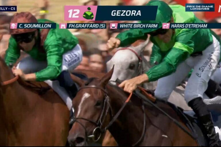 Gezora gewinnt mit Soumillon die „Graffard-Diane“