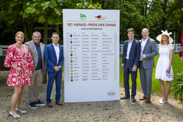 Das sind die Startboxen für den Henkel Preis der Diana
