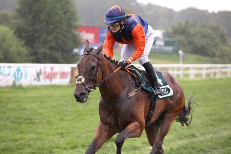 Treasure Storm im Regen zum Sieg im Preis der Damenwahl