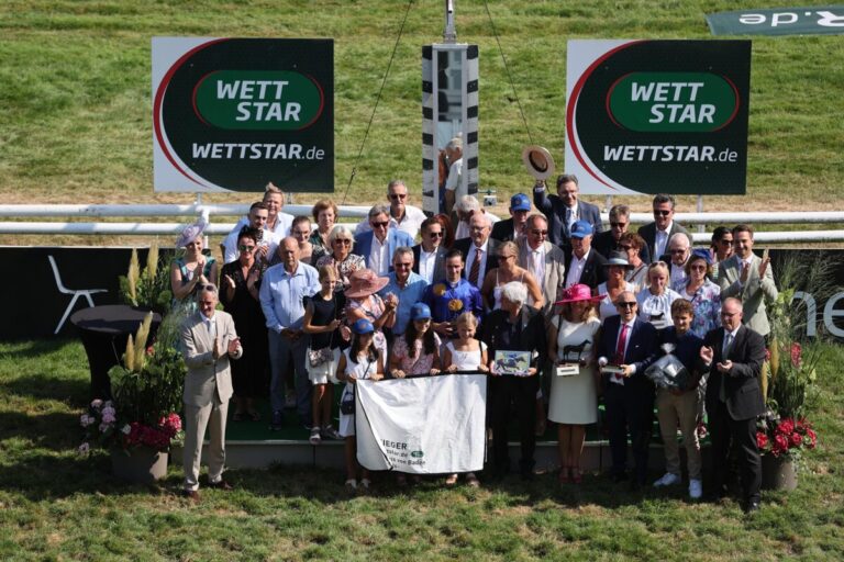WETTSTAR ist auch 2025 der Hauptsponsor des Grossen Preises von Baden