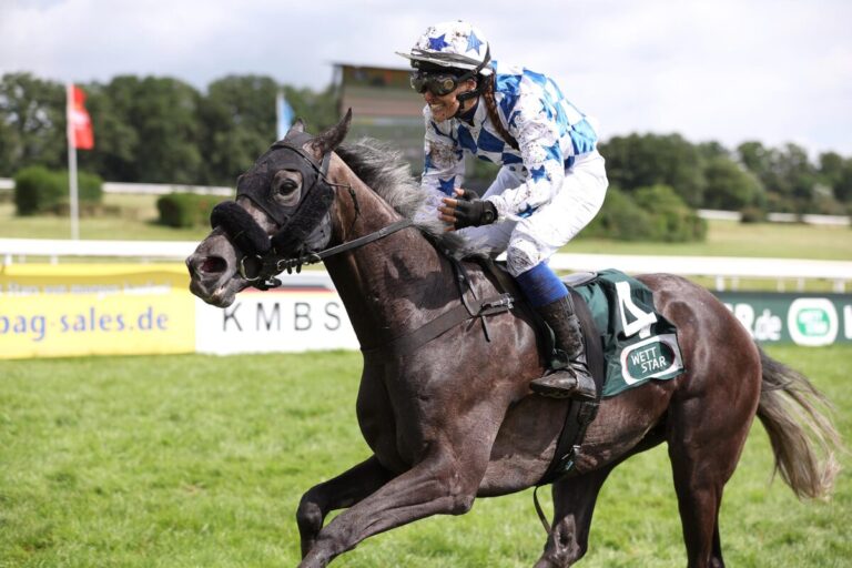 Verzögerung, Reiterlose, Nichtstarter, Verzögerung – Dann Bustopher Jones!