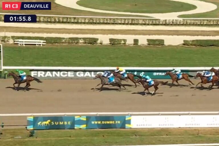 Deutsche Pferde 3-4 in der Quinte in Deauville