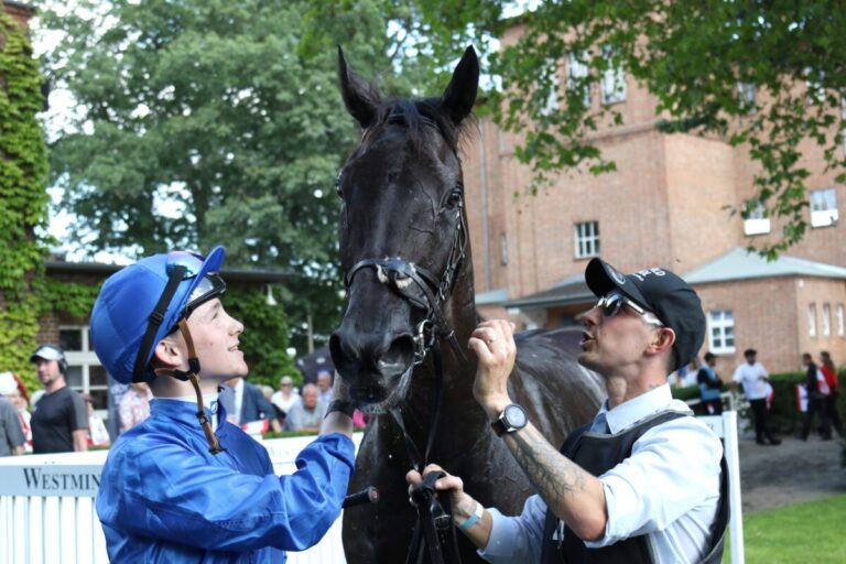 Rebel's Romance siegt unter Billy Loughnane im Westminster 135. Grosser Preis von Berlin