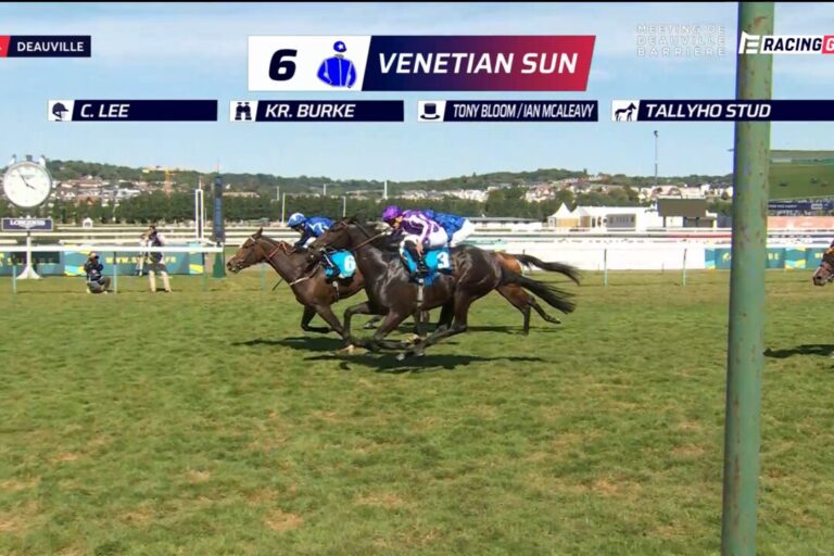 Vier aus vier: Karl Burkes Venetian Sun gewinnt Prix Morny