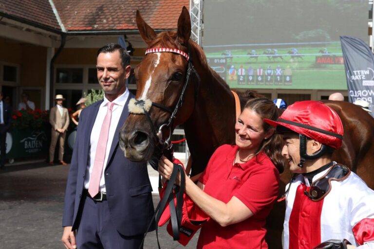Nach Hamburg jetzt Baden-Baden: Lorella im Ausgleich III ganz leicht